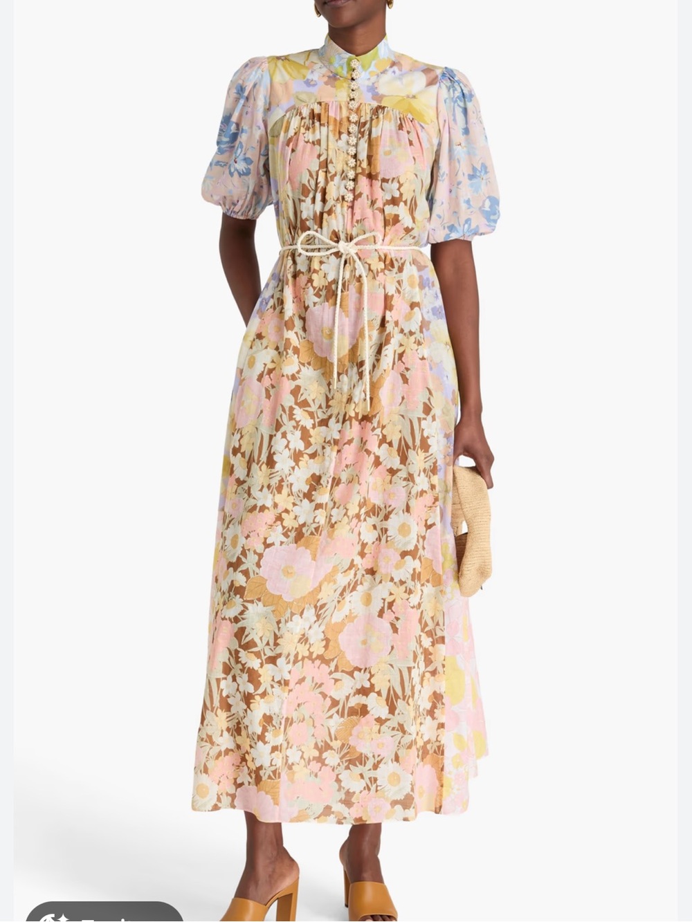 Zimmermann Floral Print Maxi